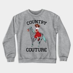 Country Couture Farm Life Yeehaw - Homestead Fashions Funny Crewneck Sweatshirt